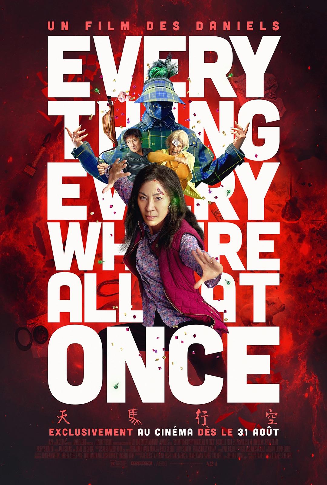 Everything Everywhere All at once affiche du film